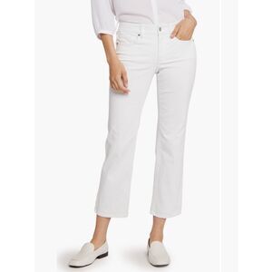 NYDJ Optic White ankle Marilyn Straight Ankle Jeans LiftXTuck NWT size 8